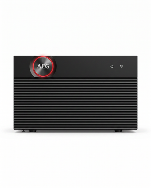 AEG Solarcube AS-BBL08 Plug-in-Hausbatterie 6,0 kWh – Frontansicht